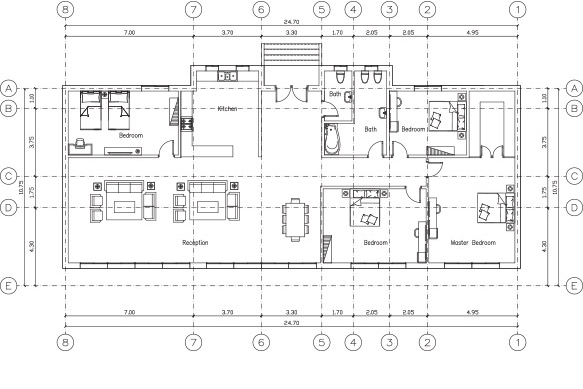 Apartment Morden Santa Monica, Los Angeles
